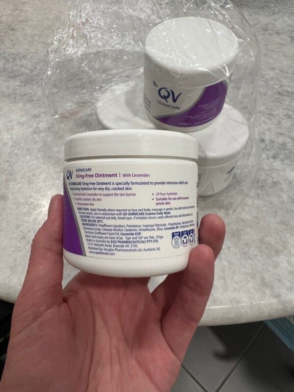 Ego Qv Dermcare Sting Free Ointment 200g - Image 3